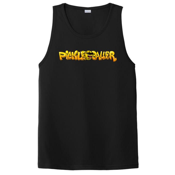 Pickleball Gear Pickleballer Graffiti PosiCharge Competitor Tank