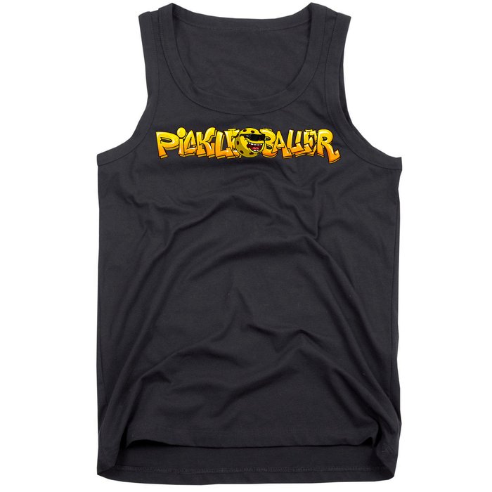 Pickleball Gear Pickleballer Graffiti Tank Top