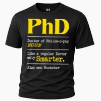 PhD Graduate Ph.D. Graduation Doctorate Degree Definition Cooling Performance Crew T-Shirt