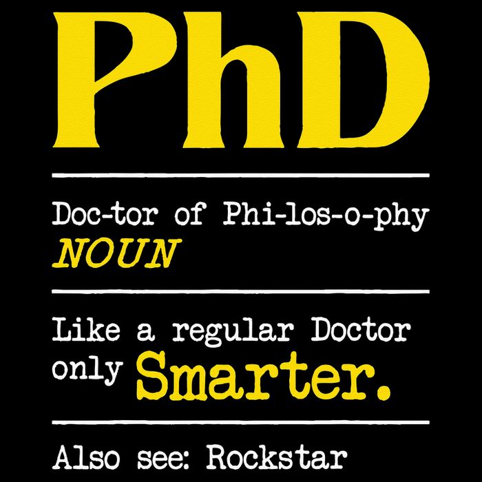 PhD Graduate Ph.D. Graduation Doctorate Degree Definition Cooling Performance Crew T-Shirt