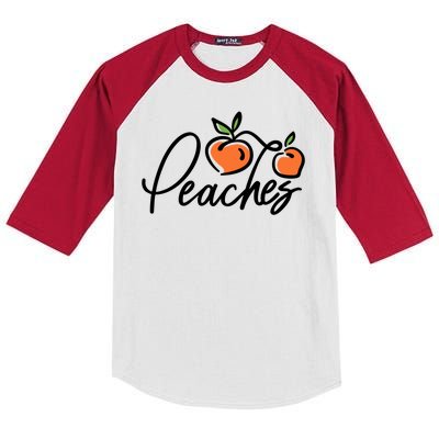 Peaches Georgia Kids Colorblock Raglan Jersey