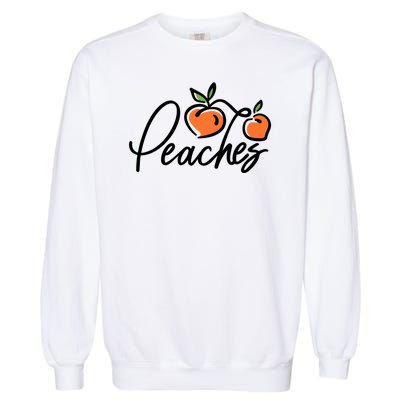 Peaches Georgia Garment-Dyed Sweatshirt