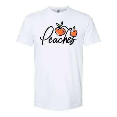 Peaches Georgia Softstyle CVC T-Shirt