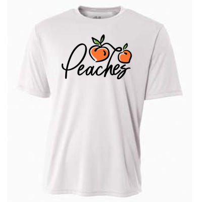 Peaches Georgia Cooling Performance Crew T-Shirt