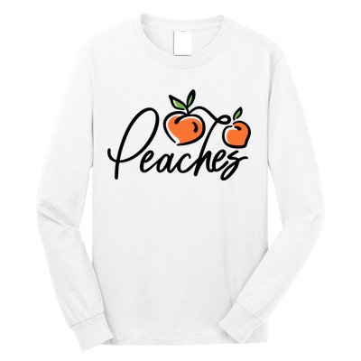 Peaches Georgia Long Sleeve Shirt