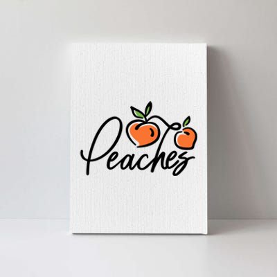 Peaches Georgia Canvas