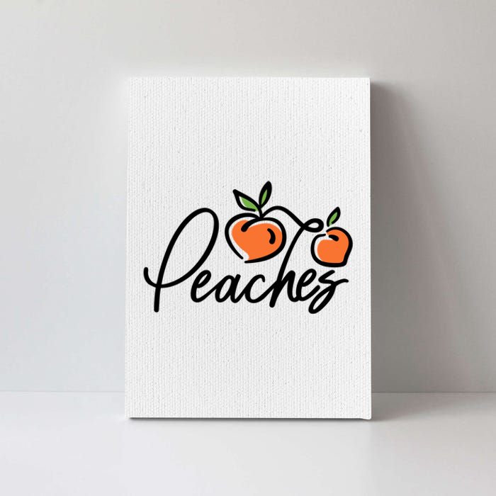 Peaches Georgia Canvas