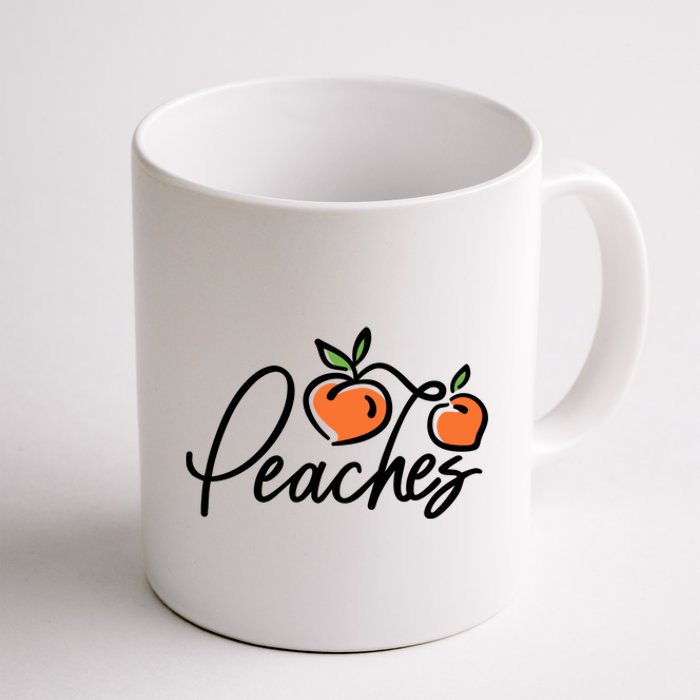 Peaches Georgia Coffee Mug