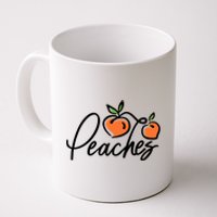 Peaches Georgia Coffee Mug