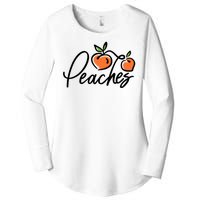 Peaches Georgia Women's Perfect Tri Tunic Long Sleeve Shirt