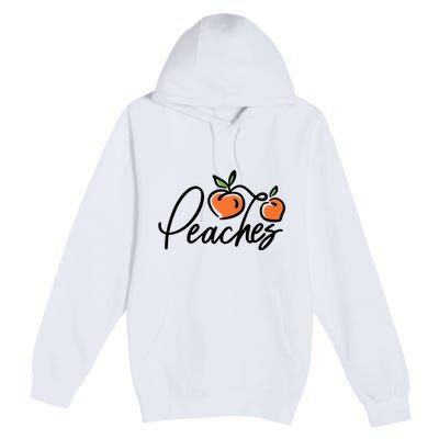 Peaches Georgia Premium Pullover Hoodie