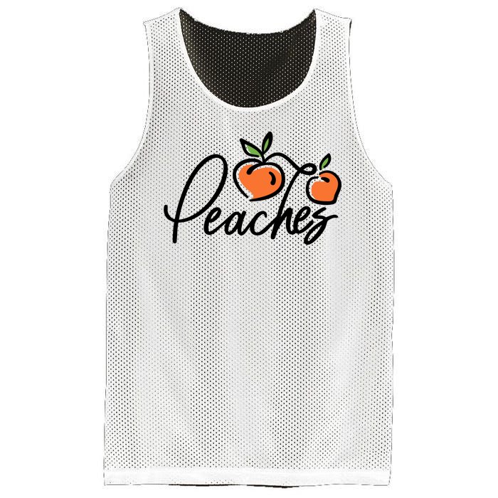 Peaches Georgia Mesh Reversible Basketball Jersey Tank