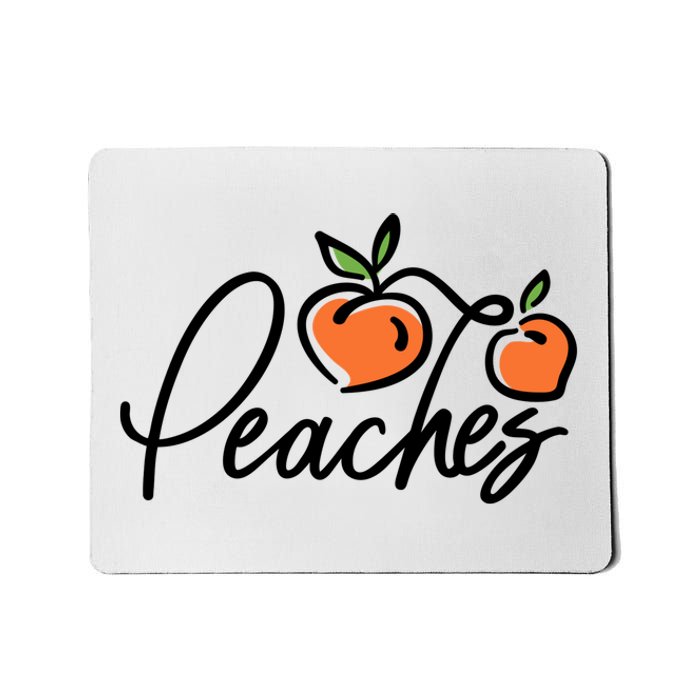 Peaches Georgia Mousepad