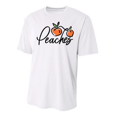 Peaches Georgia Performance Sprint T-Shirt