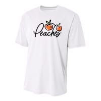 Peaches Georgia Youth Performance Sprint T-Shirt