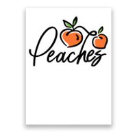 Peaches Georgia Poster