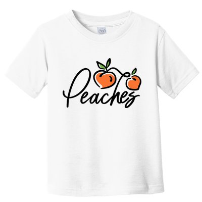 Peaches Georgia Toddler T-Shirt