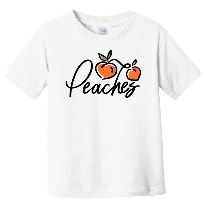 Peaches Georgia Toddler T-Shirt