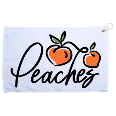 Peaches Georgia Grommeted Golf Towel