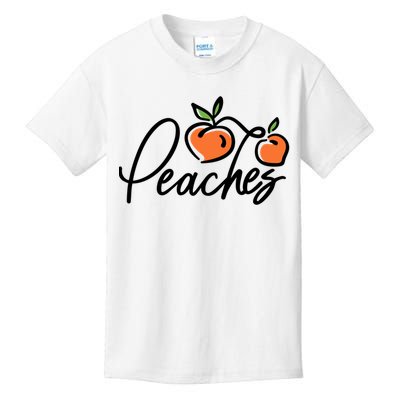 Peaches Georgia Kids T-Shirt