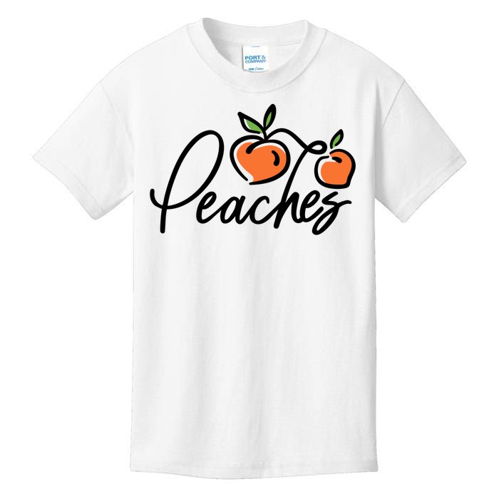 Peaches Georgia Kids T-Shirt