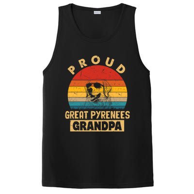 Proud Great Pyrenees Grandpa Dog PosiCharge Competitor Tank