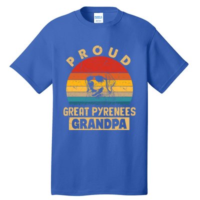 Proud Great Pyrenees Grandpa Dog Tall T-Shirt