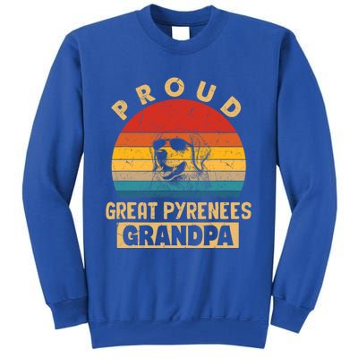 Proud Great Pyrenees Grandpa Dog Tall Sweatshirt