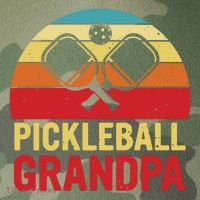 Pickleball Grandpa Legacy Tie Dye Trucker Hat
