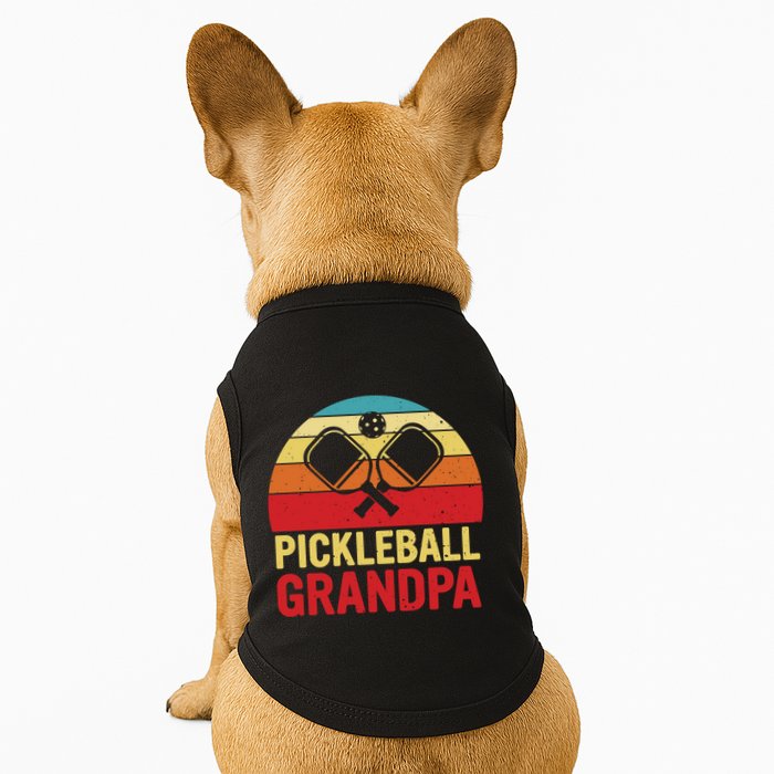 Pickleball Grandpa Doggie Tank