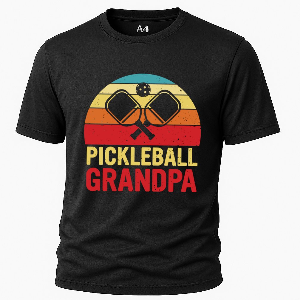Pickleball Grandpa Cooling Performance Crew T-Shirt
