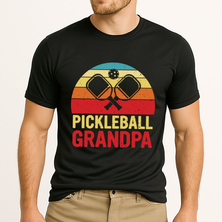 Pickleball Grandpa Cooling Performance Crew T-Shirt