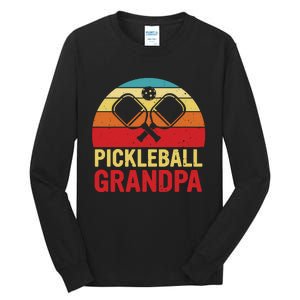 Pickleball Grandpa Tall Long Sleeve T-Shirt