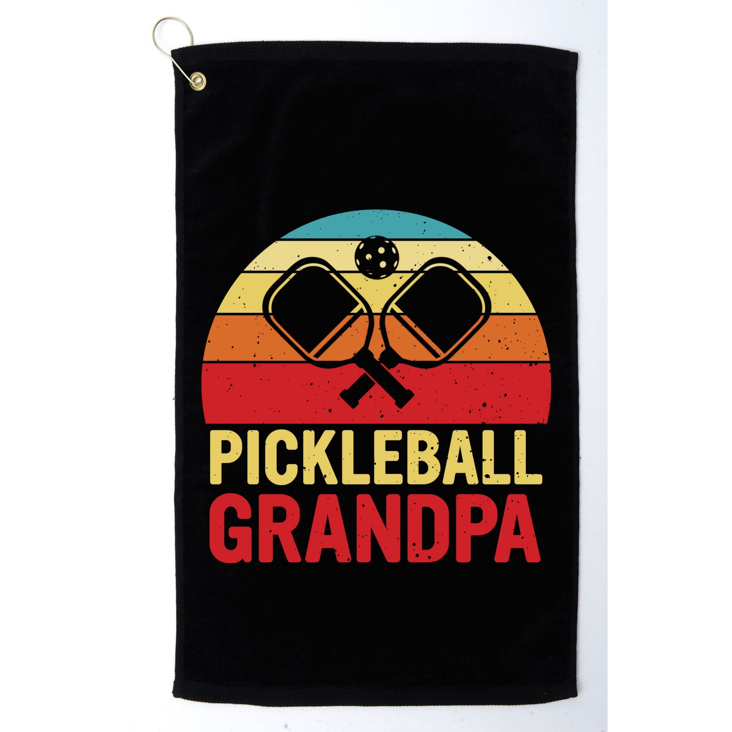 Pickleball Grandpa Golf Towel