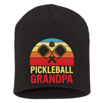 Pickleball Grandpa Short Acrylic Beanie