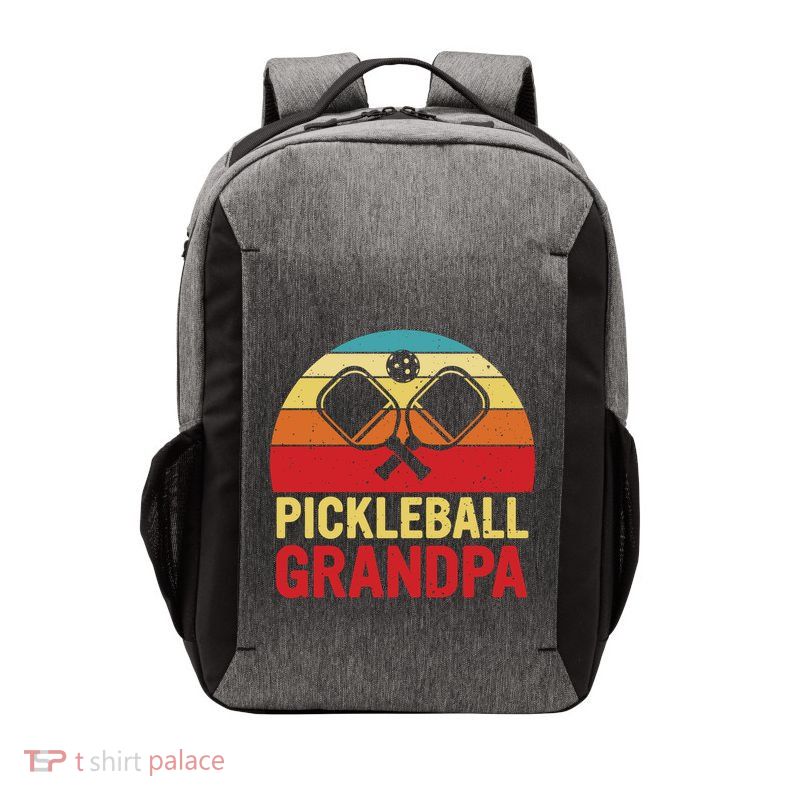Pickleball Grandpa Vector Backpack