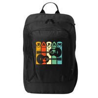 Papaw Guitar Pick Gift Guitar Player Grandpa Retro Guitarist City Backpack