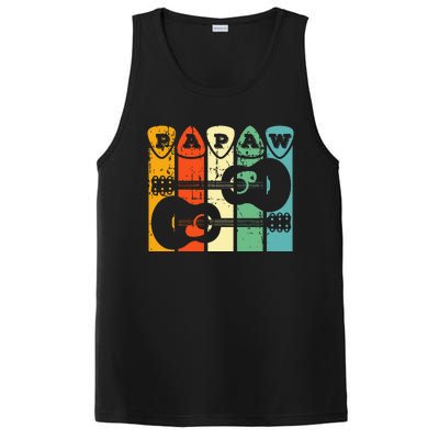 Papaw Guitar Pick Gift Guitar Player Grandpa Retro Guitarist PosiCharge Competitor Tank