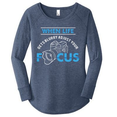 Photographer Gift Women's Perfect Tri Tunic Long Sleeve Shirt