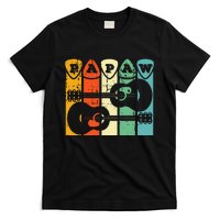 Papaw Guitar Pick Gift Guitar Player Grandpa Retro Guitarist T-Shirt