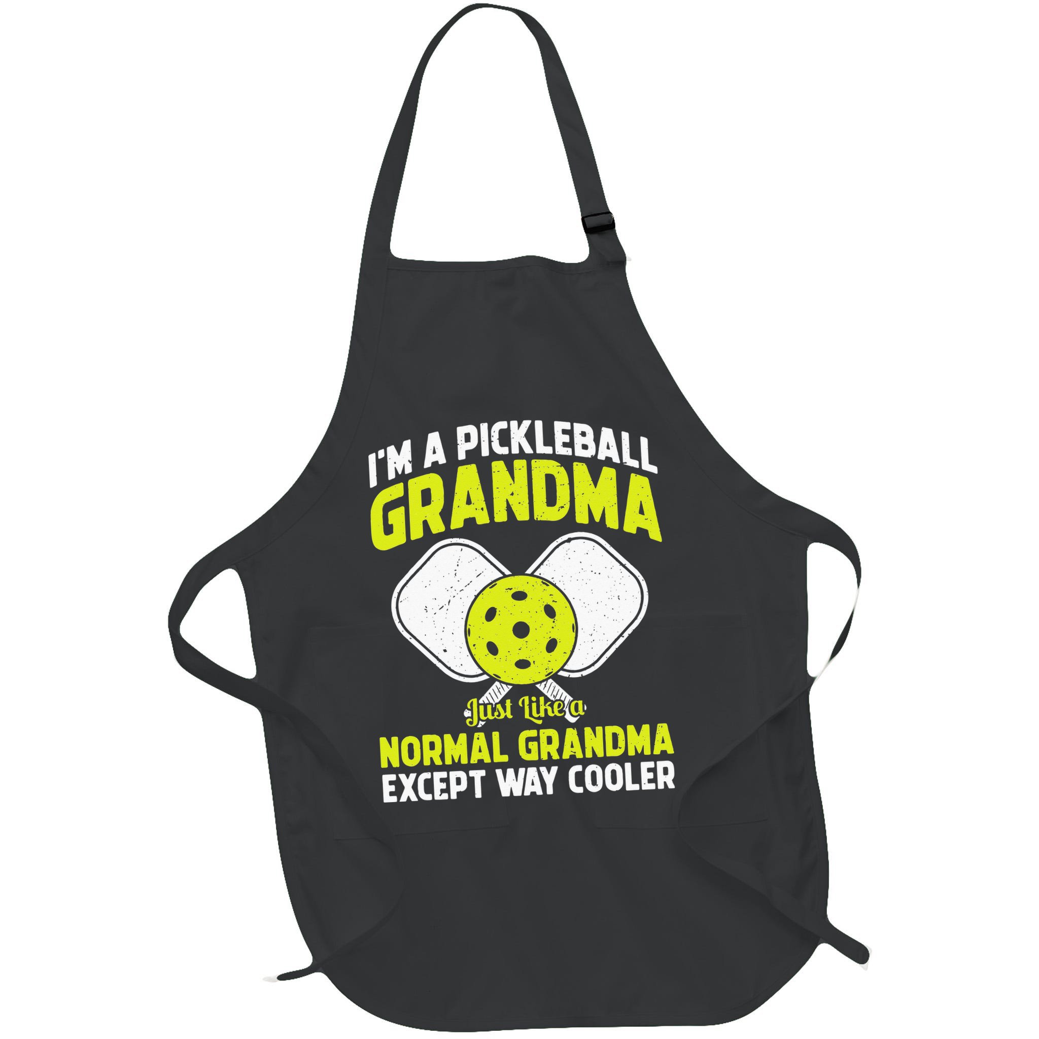 Pickleball Grandma Pickleball Player Grandmother Apron