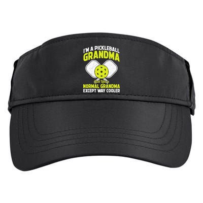 Pickleball Grandma Pickleball Player Grandmother Adult Drive Performance Visor