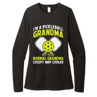 Pickleball Grandma Pickleball Player Grandmother Womens CVC Long Sleeve Shirt