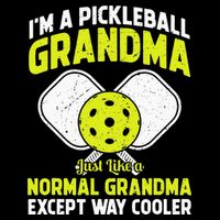 Pickleball Grandma Pickleball Player Grandmother 16 in Basic Backpack