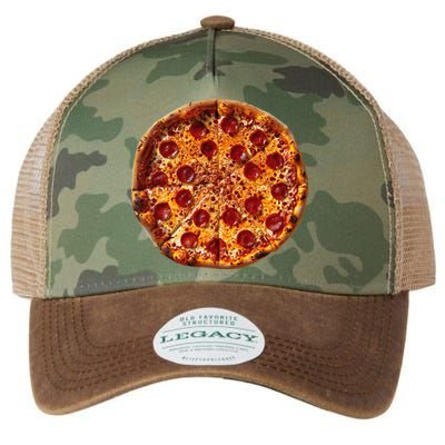 Pizza Graphic Legacy Tie Dye Trucker Hat