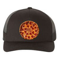 Pizza Graphic Yupoong Adult 5-Panel Trucker Hat