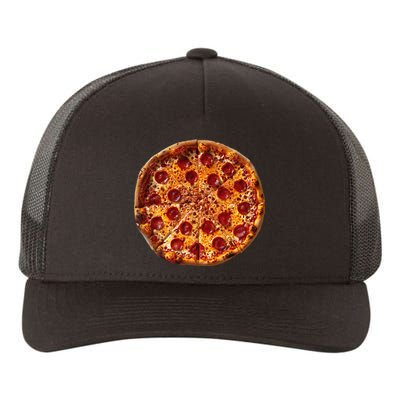 Pizza Graphic Yupoong Adult 5-Panel Trucker Hat