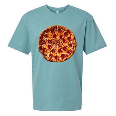 Pizza Graphic Sueded Cloud Jersey T-Shirt