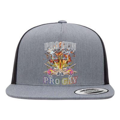 Pro Gun Pro Gay A Better Way 2a Flat Bill Trucker Hat