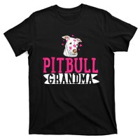 Pitbull Grandma Pit Bull Terrier Dog Lover Owner Pibble T-Shirt